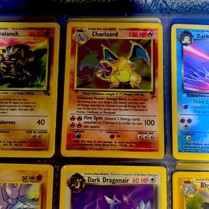 Pokémon cards. I have done my research there are about 1500$ worth in here